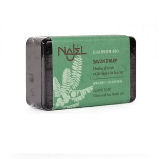 Najel - Aleppo Soap with Organic Charcoal, 100g, 120 g, 3760061220959