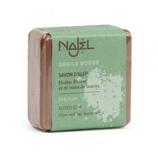 Najel - Aleppo Soap with Red Clay, 100g, 120 g, 3760061223264