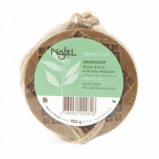 Najel - Aleppo Soap with Amber & Oud, 150g, 170 g, 3760061222816