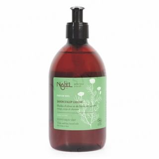 Najel - Aleppo Liquid Soap with Organic Chamomile water, 500ml, 540 g, 3760061220621