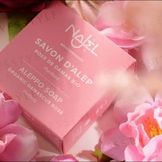 Najel - Aleppo Soap with Organic Damascus Rose, 100g, 120 g, 3760061220058