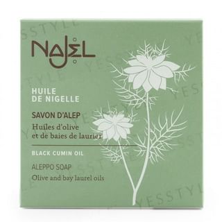 Najel - Aleppo Soap with Black Cumin Oil, 100g, 120 g, 3760061222984