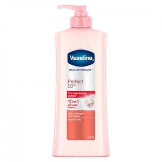 Vaseline - Healthy Bright Perfect 10 Pro-Age Repair Lotion, 400ml, 550 g, 8999999024796