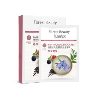 Forest Beauty - Natural Botanical Series Sun Moon Lake Black Tea Wrinkle Correction Mask 3 pcs, 3 pcs, 160 g, 4710751666115