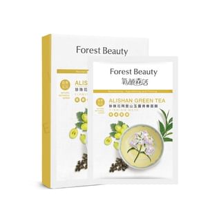 Forest Beauty - Natural Botanical Series Alishan Green Tea Firming Mask 3 pcs, 3 pcs, 160 g, 4710751666122