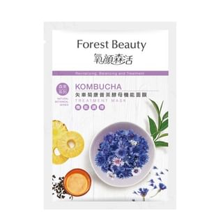 Forest Beauty - Natural Botanical Series Kombucha Treatment Mask, 1 pc, 50 g, 4710751666726