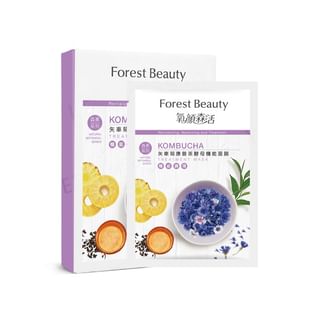 Forest Beauty - Natural Botanical Series Kombucha Treatment Mask 3 pcs, 3 pcs, 160 g, 4710751666832