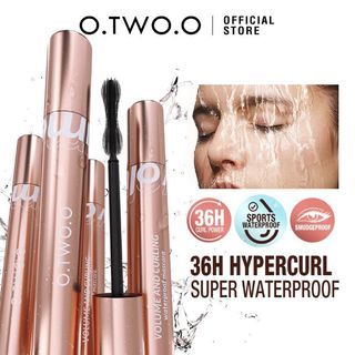 O.TWO.O - Super Stay Long Lasting Waterproof Black Mascara, #Black, 38 g, 6973263792392