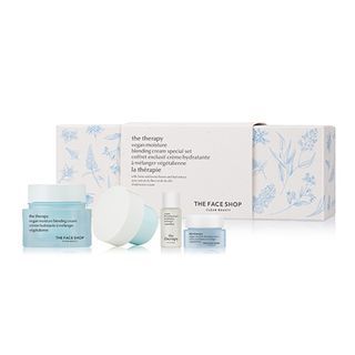 THE FACE SHOP - The Therapy Vegan Moisture Blending Cream Special Set, 4 pcs, 566 g, 8801051255362