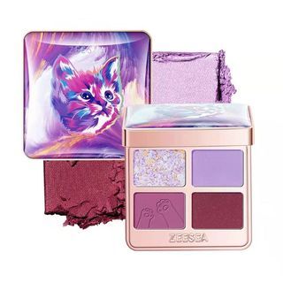 ZEESEA - COLORFUL ANIMAL FOUR-COLOR EYESHADOW X04, #X04, 52 g, 6975852823708