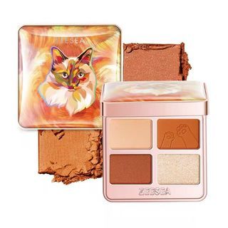 ZEESEA - COLORFUL ANIMAL FOUR-COLOR EYESHADOW X05, #X05, 52 g, 6975852823715
