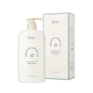 ROUND A’ROUND - Forest Scented Body Lotion White Dazzle, 400ml, 487 g, 8809864754911