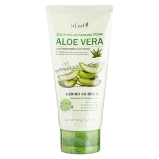 isLeaf - Aloe Vera Soothing Cleansing Foam, 150g, 178 g, 8809473195631