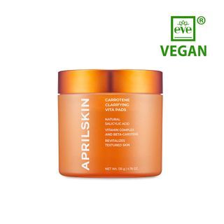 APRILSKIN - Carrotene Clarifying Vita Pads, 60 pads, 282 g, 8800256108381
