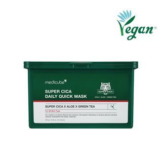 medicube - Super Cica Daily Quick Mask, 30 sheets, 500 g, 8809982769934