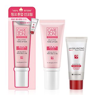 CAREZONE - Mild Pink Tone-up Sun Duo Set, 2 pcs, 160 g, 8801051997699