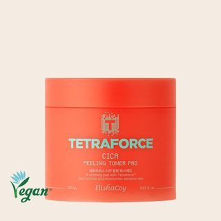 ElishaCoy - Tetraforce Cica Peeling Toner Pad, 60 pads, 278 g, 