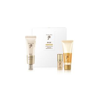 THE WHOO - Gongjinhyang Anti-Wrinkle UV Protective Cream Special Set, 3 pcs, 210 g, 8801051269130