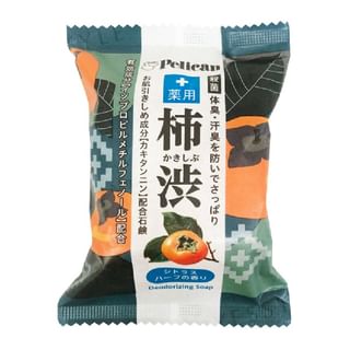 Pelican Soap - Family Soap Medicated Kakishibu, 80g, 100 g, 4976631479385