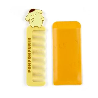 Sanrio - Pompompurin Compact Comb, 1 pc, 50 g, 4550337877432