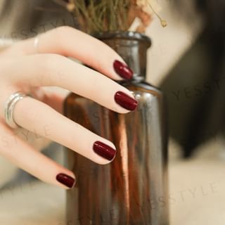 ALLOYA - 3-In-1 Peelable Gel Nail Polish V134 Amber Red, 10ml, 50 g, 6934849121340