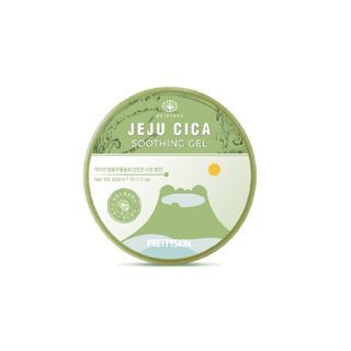 Pretty skin - The Pure Jeju Cica Soothing Gel, 300ml, 600 g, 8809733213389