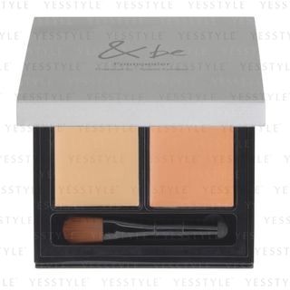 &be - Founcealer Palette Concealer, Beige & Orange, 120 g, 4589409133923