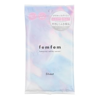 ASTY - Femfem Feminine Wipe Sheets, 10 pcs, 80 g, 4560251189139