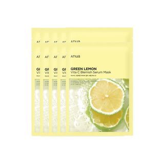 Anua - Green Lemon Vita C Blemish Serum Mask Set, 25ml x 10 sheets, 368 g, 8809640733635