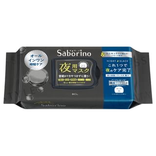 BCL - Saborino Unisex Night Mask Alarm & Black, 32 pcs, 473 g, 4515061189916