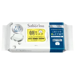 BCL - Saborino Unisex Morning Mask Alarm & White, 32 pcs, 473 g, 4515061189909
