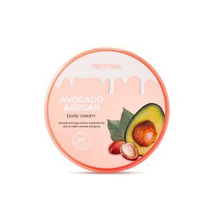 Pretty skin - Avocado & Argan Body Cream Jar, 300ml, 389 g, 8809733211064