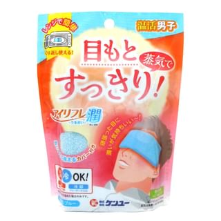 kenyuu - Eye Refreshment Uruoi Eye Mask Blue, 1 pc, 120 g, 4969919500239
