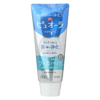 Kao - PureOra Medicated Barrier Gel Toothpaste Moisturizing Mint Flavor, 115g, 128 g, 4901301429902