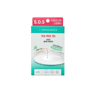 BRING GREEN - Tea Tree Cica SOS Spot Patch, 100 patches, 23 g, 8809934250039