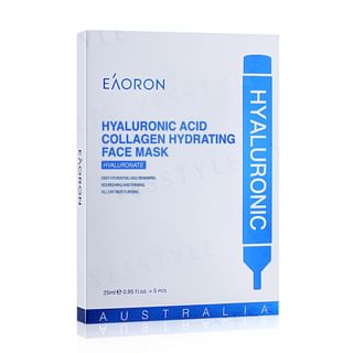 EAORON - Hyaluronic Acid Collagen Hydrating Face Mask, 5 pcs, 200 g, 9348107000488