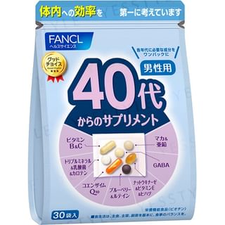 Fancl - Good Choice 40+ Men Health Supplement, 7 pcs x 30 packs, 200 g, 4908049488321
