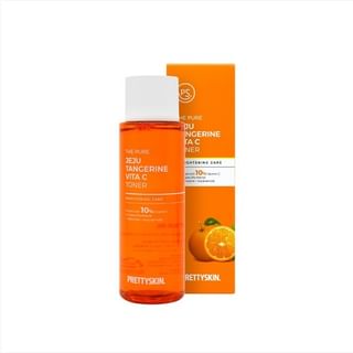 Pretty skin - The Pure Jeju Tangerine Vita C Toner, 250ml, 330 g, 8809733216403
