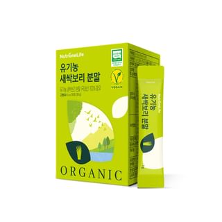 Nutrione - NutrioneLife Oragnic Barley Grass Powder, 1g x 30 sticks, 194 g, 8809514644975