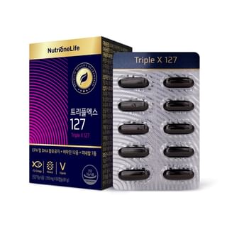 Nutrione - NutrioneLife Triple X 127, 1350mg x 60 capsules, 210 g, 8809514640229