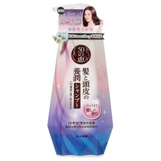 Rohto Mentholatum - 50 Megumi Stress Relief Shampoo, 400ml, 487 g, 4895186014585
