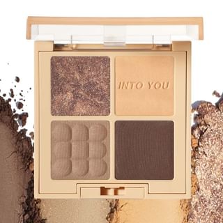INTO YOU - Daily Life Eyeshadow Palette - Grain, #YB01 Grain Dish - 4g, 63 g, 6973391731560