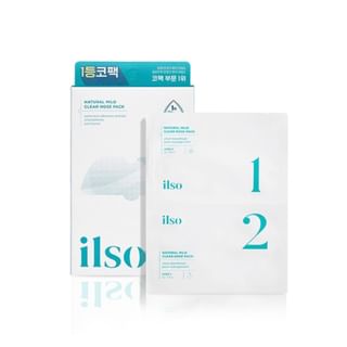 ilso - Natural Mild Clear Nose Pack, 5 sets, 101 g, 8809714720592