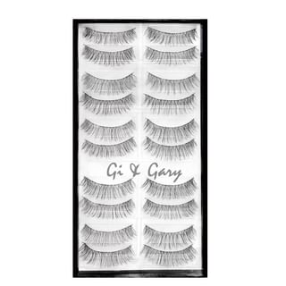 Gi & Gary - Professional Eyelashe Barbie Doll E09, 10  pairs, 45 g, 77512190509