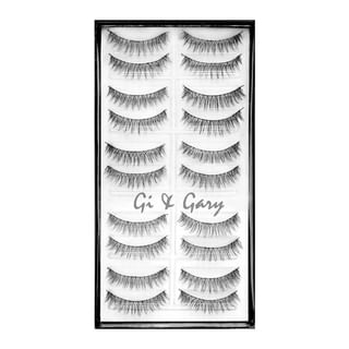 Gi & Gary - Professional Eyelashes Romantic Beauty H03, 10  pairs, 45 g, 77512190803