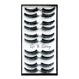 Gi & Gary - Professional Eyelashes Dark Angel J03, 10  pairs, 45 g, 77512191003