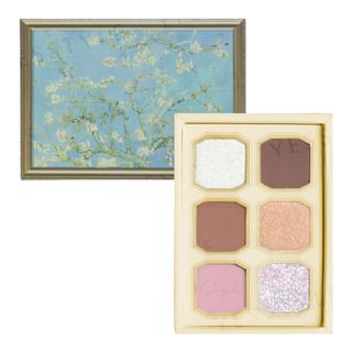 MilleFee - Van Gogh’s Painting Eyeshadow Palette 09 Almond Blossom, 6g, 64 g, 4571501172993