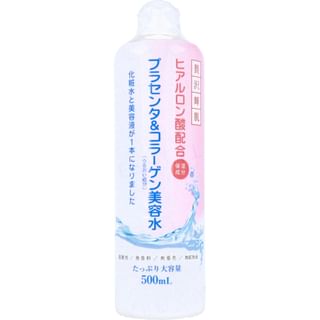 ASHIYA - Luxurious Radiant Skin Placenta & Collagen Beauty Water, 500ml, 560 g, 4571212860035