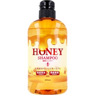 ASHIYA - Honey Shampoo, 600ml, 670 g, 4582550583418