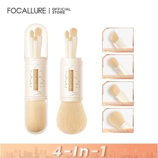 FOCALLURE - 4-In-1 Makeup Brush Set, # 4-In-1 Makeup Brush Set, 48 g, 6941845810406